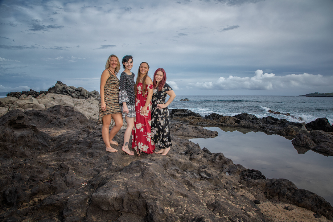 maui-girls-portrait-lava-rock-beach
