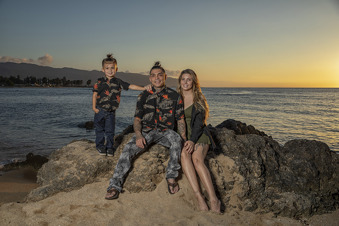 Maui Family Portrait - Family of 3